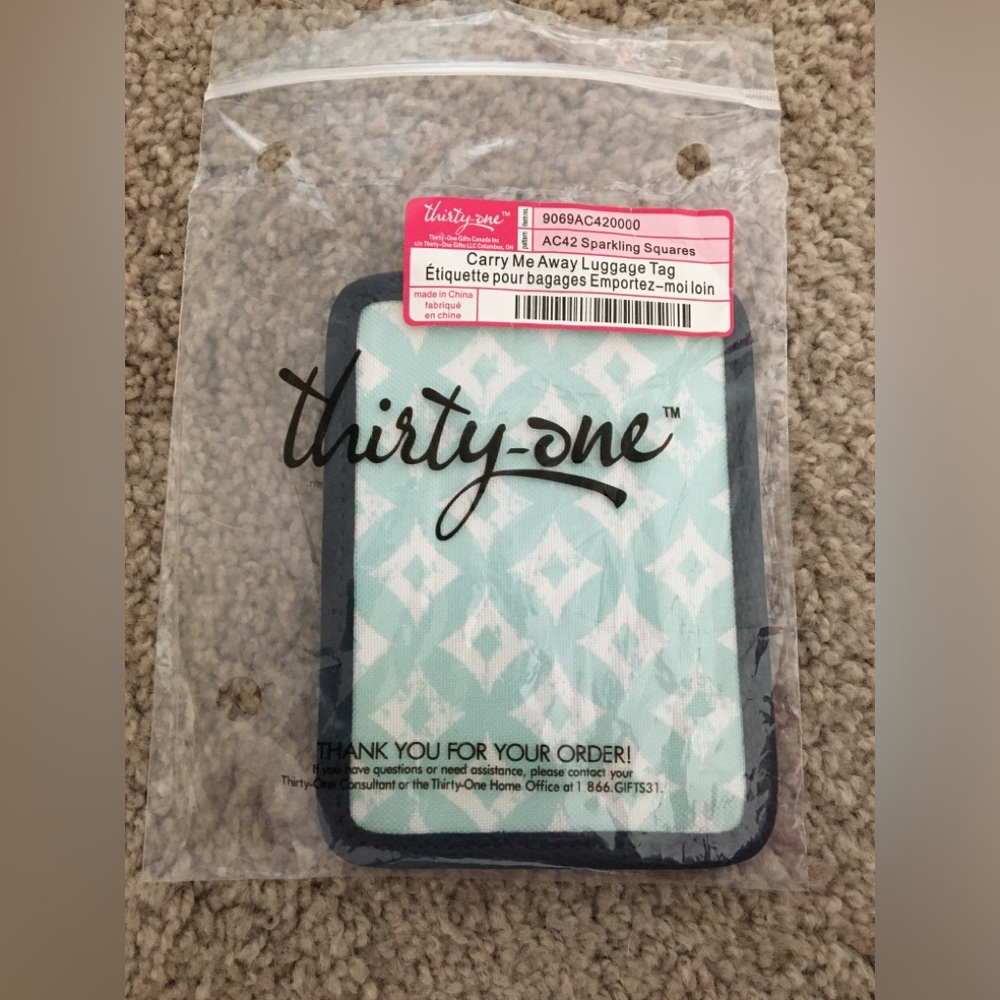 Thirty One Luggage Tag
